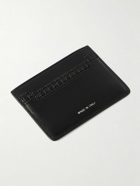 Serapian - Logo-Print Embossed Coated-Canvas and Leather Cardholder