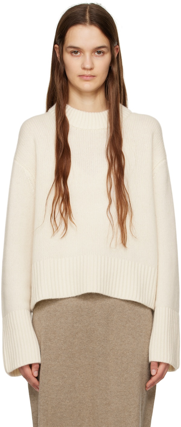 LISA YANG Off-White 'The Sony' Sweater Lisa Yang