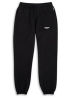 Represent Owners Club Logo-print Cotton Sweatpants Black