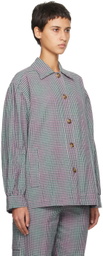 Caro Editions Green & Pink Hannah Shirt
