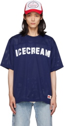 ICECREAM Navy Printed T-Shirt