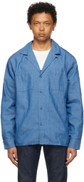 Levi's Made & Crafted Blue PKT Camp Shirt