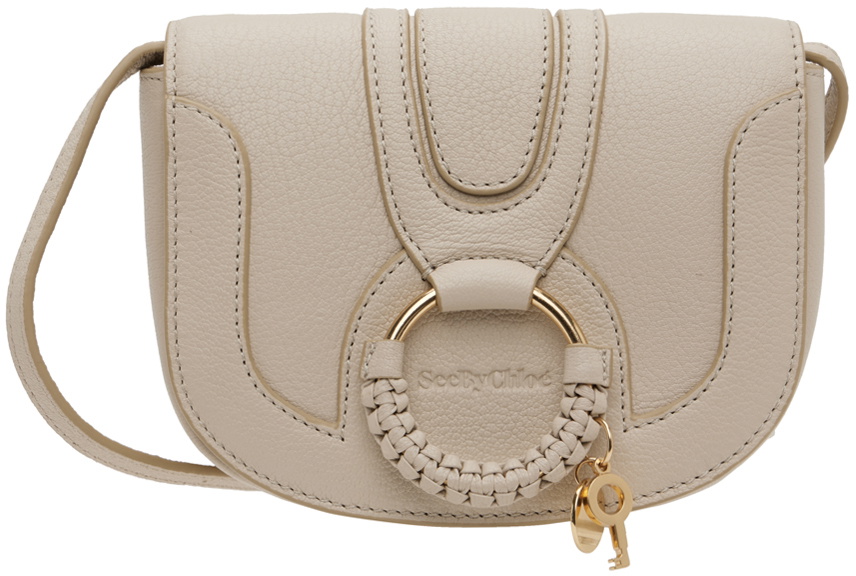See by Chloé Beige Mini Hana Shoulder Bag