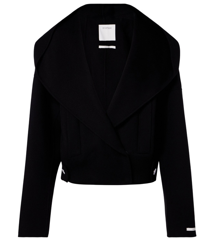 Photo: Sportmax Double-breasted wool jacket