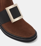 Roger Vivier Viv' Ranger suede Chelsea boots
