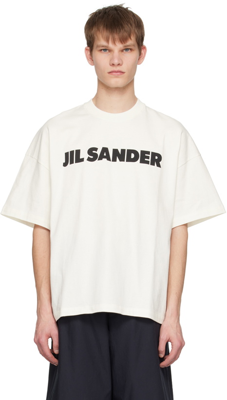 Photo: Jil Sander White Boxy T-Shirt