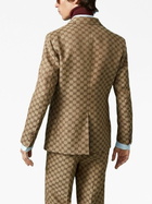 GUCCI - Gg Supreme Single-breasted Blazer Jacket