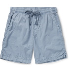 Save Khaki United - Easy Slim-Fit Cotton-Poplin Drawstring Shorts - Blue