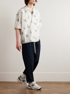 nanamica - Convertible-Collar Printed Cotton-Blend Shirt - White