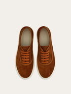 Ferragamo Mens Gancini sneaker in Brown