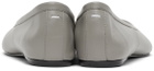 Maison Margiela SSENSE Exclusive Grey Tabi Ballerina Flats