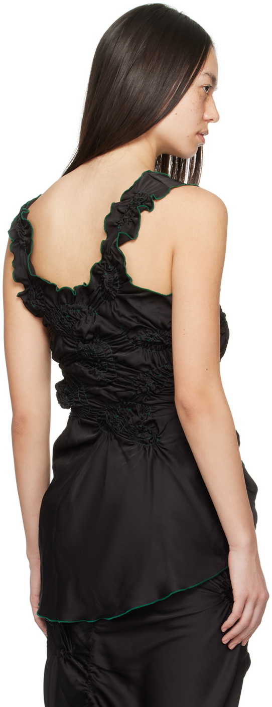 J.Kim Black Markiza Tank Top