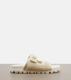 Miu Miu Crochet sandals
