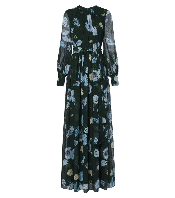 Photo: Erdem Floral silk voile gown