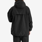 Snow Peak Men's Light Mountain Cloth Zip Up Parka Jacket in Black
