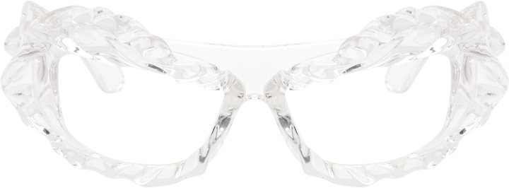 Photo: Ottolinger Transparent Twisted Sunglasses
