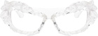 Ottolinger Transparent Twisted Sunglasses