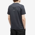 Givenchy Men's Contrast 4G Embroidery T-Shirt in Charcoal