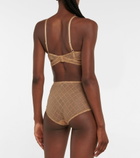Gucci - GG Star tulle bra and underwear set