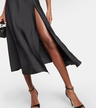 REDValentino Silk satin midi dress