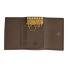 Gucci Beige Ophidia Key Holder Wallet