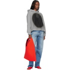 MM6 Maison Margiela Orange Classic Triangle Tote