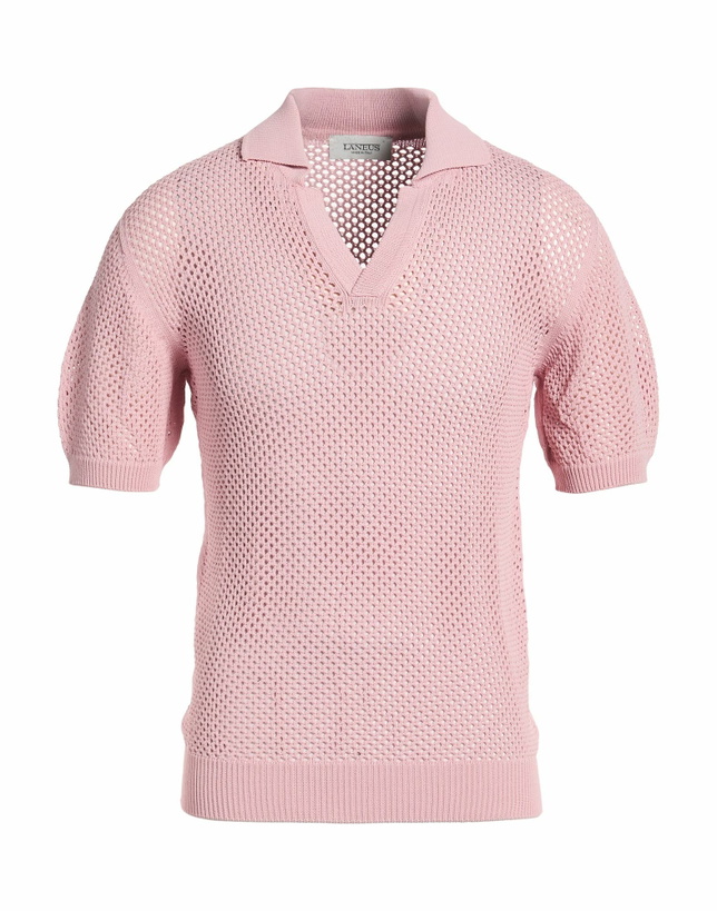 Photo: Laneus Mens Polo shirt in Pink