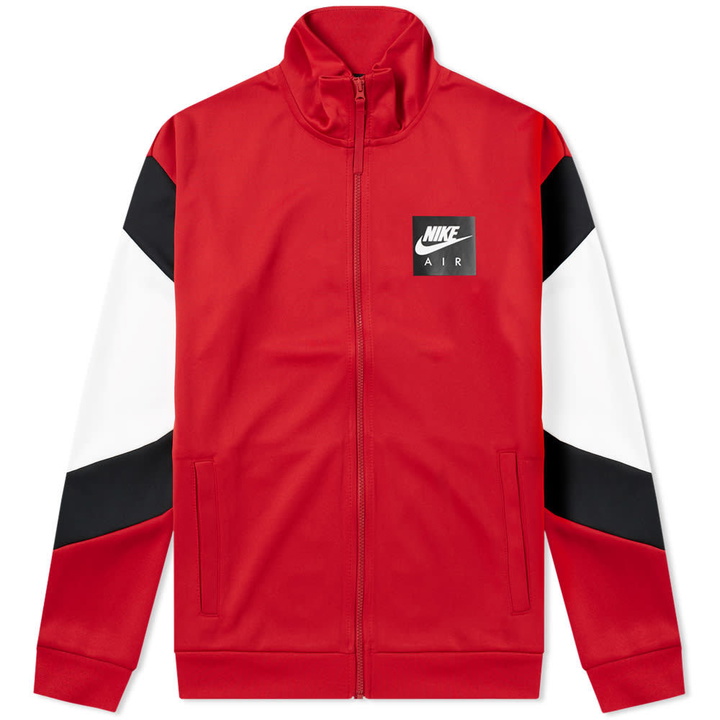 Photo: Nike Air Jacket Gym Red, Black & White