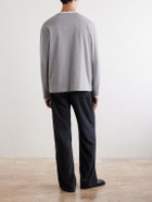 Lardini - Cotton-Jersey T-Shirt - Gray