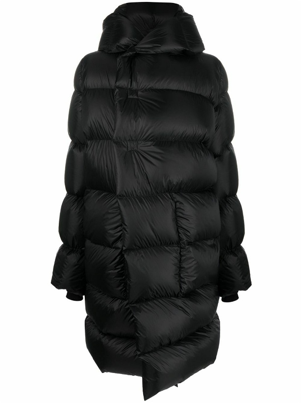 Photo: RICK OWENS - Quilted Midi Down Jacket