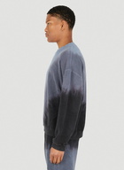 Hand Dyed Twist Sweatshirt in Grey