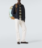 Prada Large Re-Nylon and Saffiano leather backpack