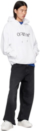 Off-White Blue Big Bookish Skate T-Shirt