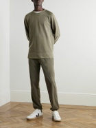 James Perse - Straight-Leg Cotton-Jersey Sweatpants - Green