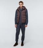 Loro Piana - Down-filled nylon gilet with hood