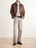 N.PEAL - Cashmere Cable-Knit Rollneck Sweater - Neutrals