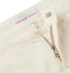 Orlebar Brown - Dane Garment-Dyed Slim-Fit Stretch-Cotton Twill Shorts - Cream