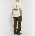 Mollusk - Printed Cotton-Jersey T-Shirt - Neutrals