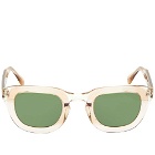 Moscot Telena Sunglasses in Green/Cinnamon/Flesh