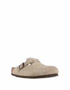 Birkenstock Boston Womens Mules & Clogs Light in Grey