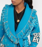 Alanui - x Looney Tunes Bugs Bunny virgin wool cardigan