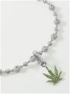 POLITE WORLDWIDE® - Silver-Tone Crystal Pendant Bracelet