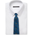 Gucci - 8cm Printed Silk-Twill Tie - Men - Blue