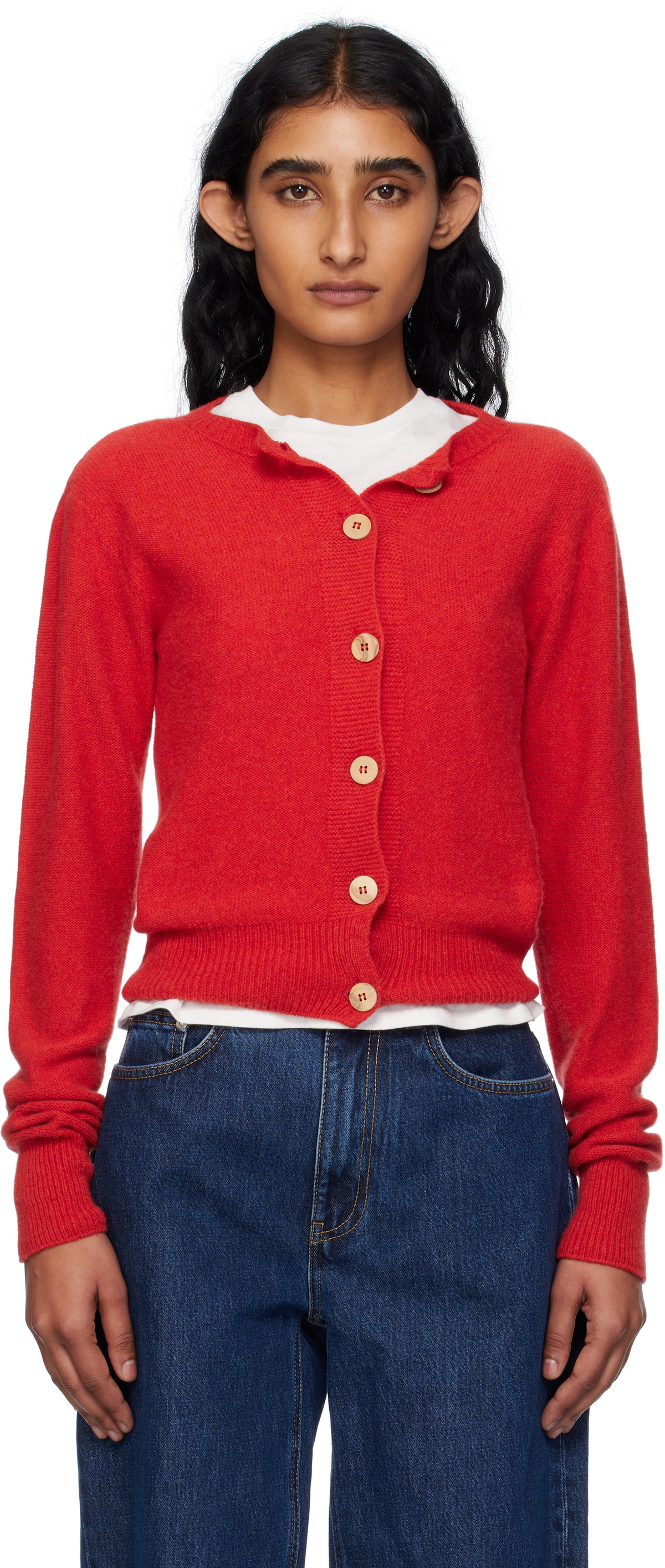 Baserange Red Tier Cardigan