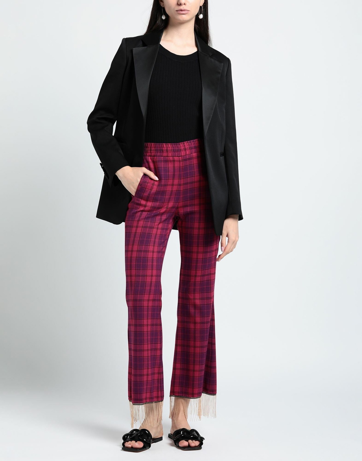 Jijil Womens Pants Garnet