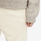 DUNST Women's Unisex Boucle Jogger Pants in Cream
