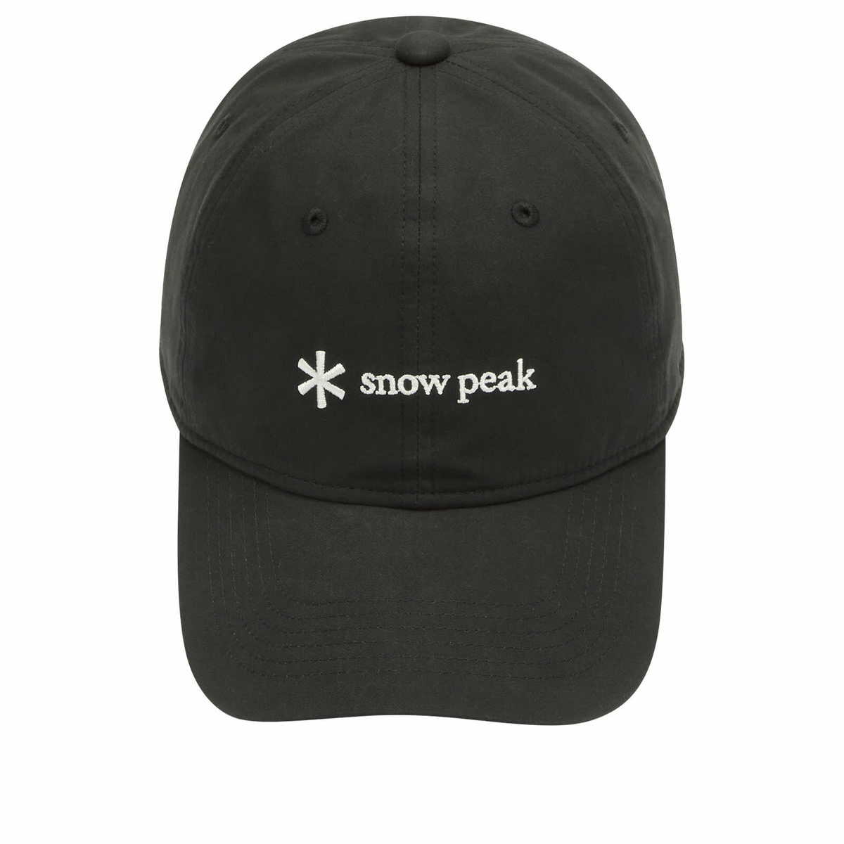 Snow Peak Men's NSD Logo Cap in Black