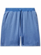 John Elliott - Cotton-Blend Jersey Shorts - Blue