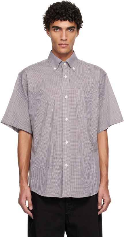 Photo: Hed Mayner Brown Short Sleeve Shirt