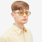 Bottega Veneta Eyewear Bottega Veneta BV1344S Sunglasses in Black/Yellow 